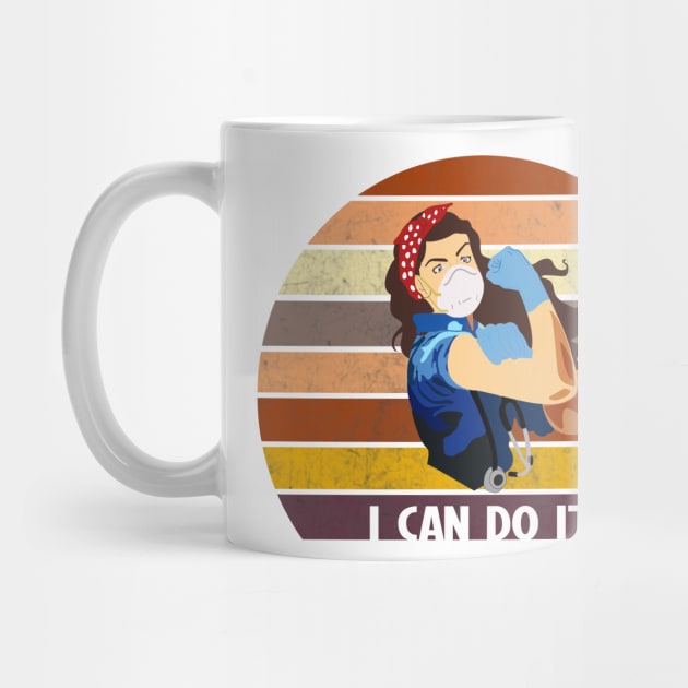 I can do it vintage retro for nurses and doctors by SpecialShirts